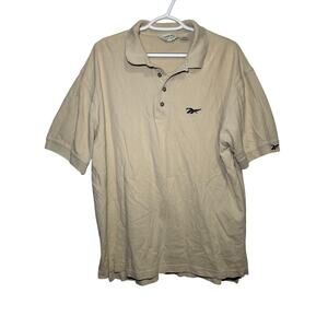 Vintage reebok golf polo mens large athleisure preppy‎ classic retro